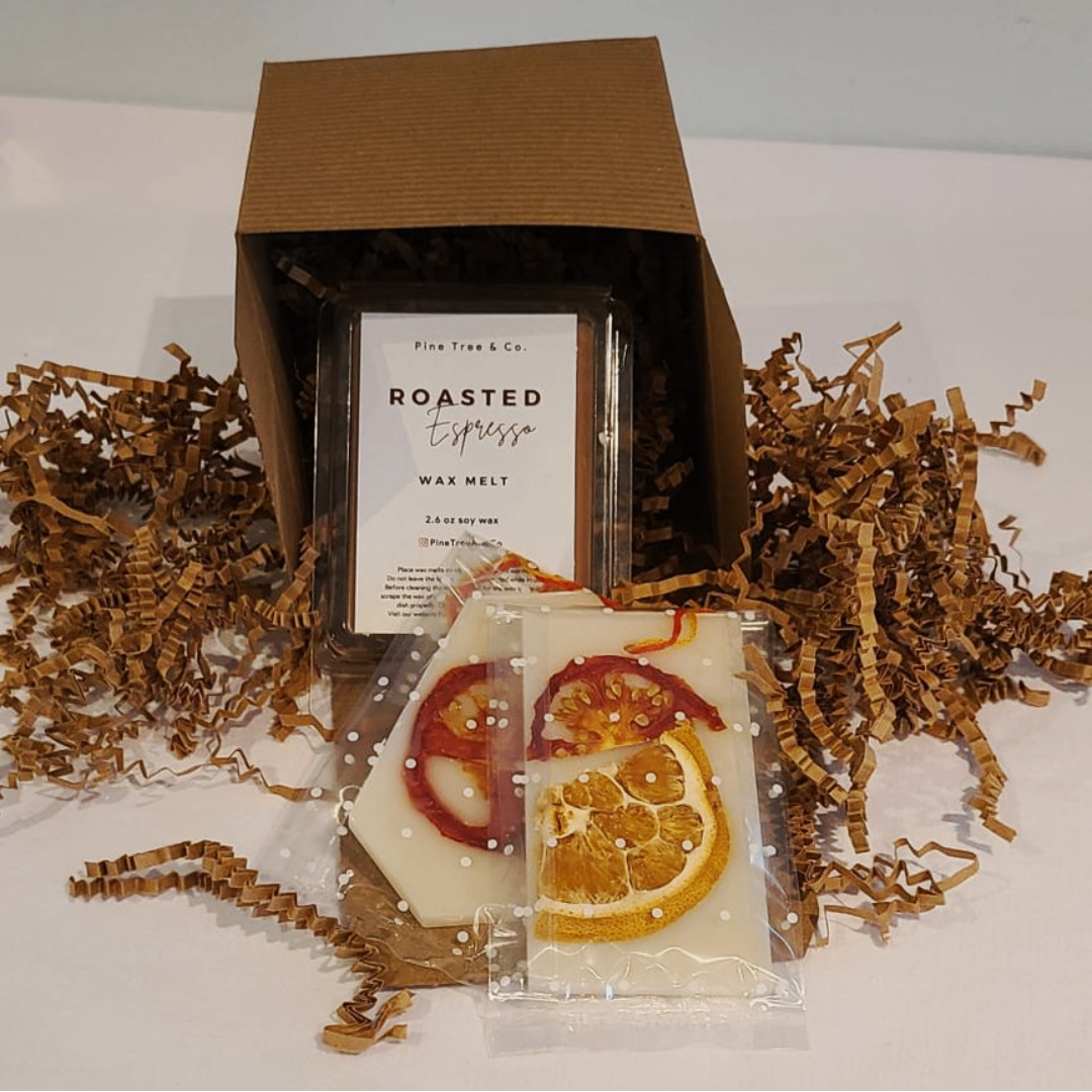 Raosted Espresso Wax Melts + Sachets