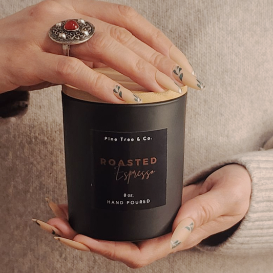 Roasted Espresso Scented Candle - 8oz
