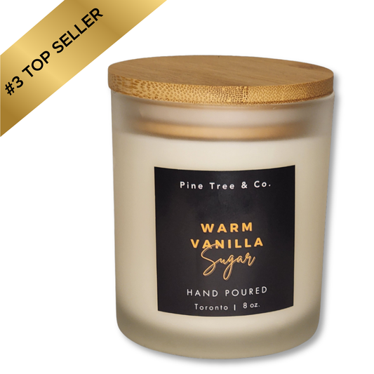 Warm Vanilla Sugar Scented Candle - 8oz