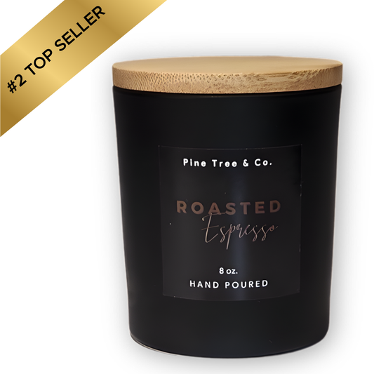 Roasted Espresso Scented Candle - 8oz