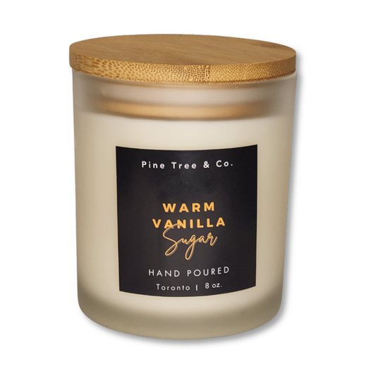 Warm Vanilla Sugar Scented Candle - 8oz