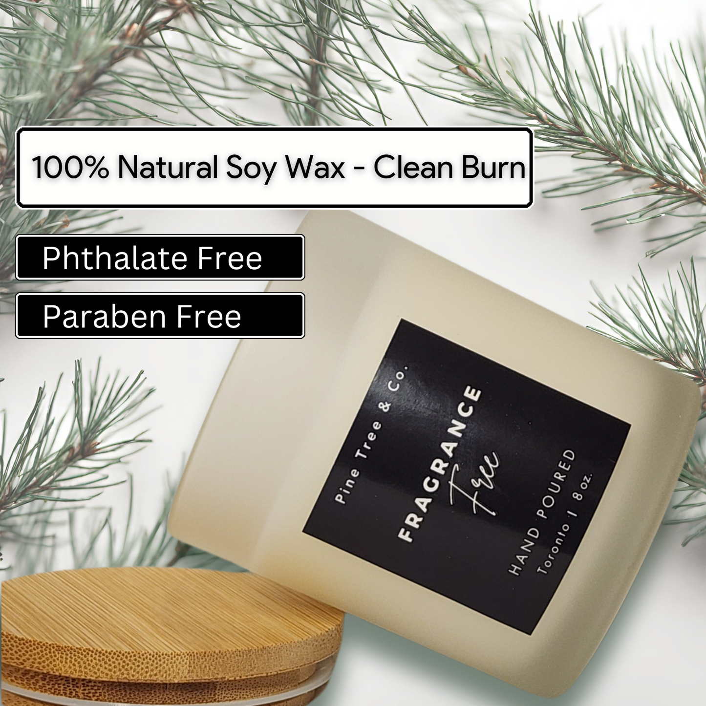 Paraben free, Phthalate free, natural, candle, Toronto