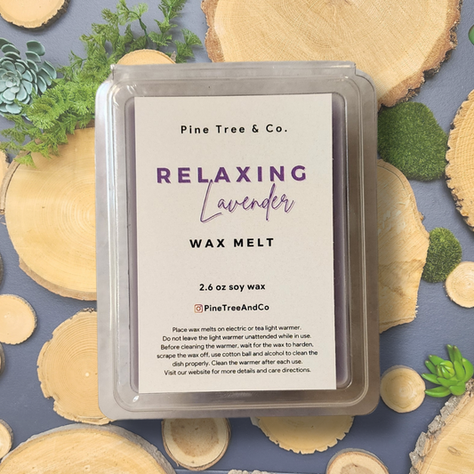 Relaxing Lavender - Wax Melt - Pine Tree & Co.