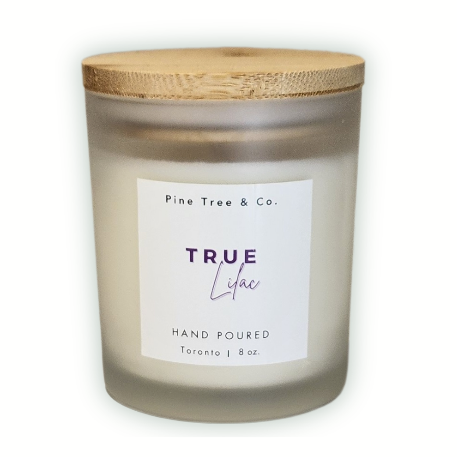 Lilac scent, true lilac, Toronto, local candle, 