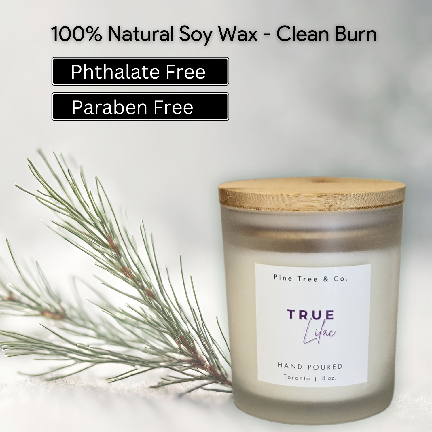 paraben free, phthalate free, pet friendly, scented candle, local candle, Toronto